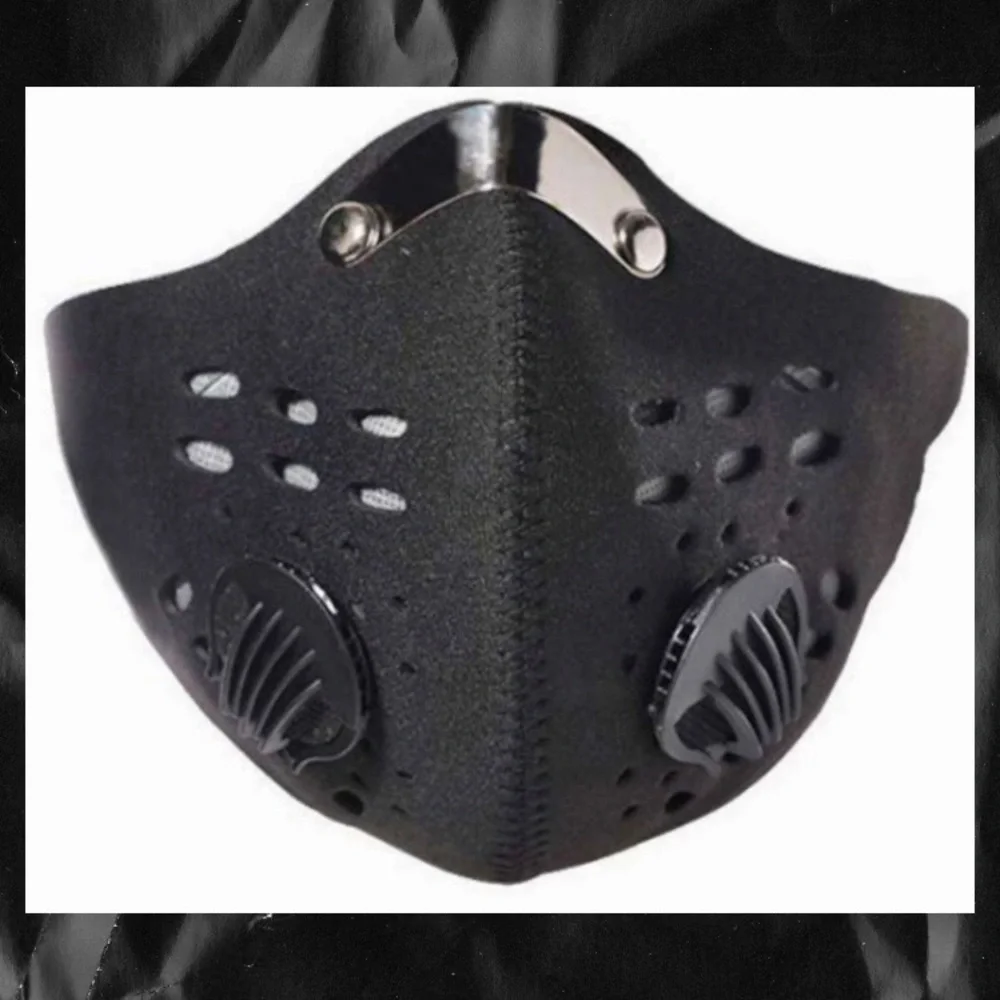 NEW/BLACK Neoprene Sports Face Mask with Premium Filter